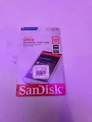 Sandisk Ultra SDXC UHS-I Memory Card 256GB Speed Up To 100 MB/s* Full HD NEW
