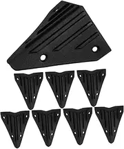 Kisangel 8 Pack Plastic Speaker Corner Guards Stage Speaker Edge Protectors Right Angle Amp Corners Protector Desk Complete Set