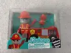 J'adore Nature Wood Toys, Firefighter Zac. New in Box. Inc Fire Truck-Hydrant