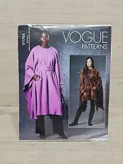 Vogue V1754 Size ZZ L-XXL 16-26 Sewing Pattern Ladies Knee Length Belted Cape