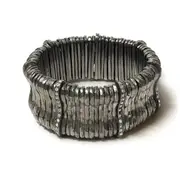 Giora' Allegra Bracelet with Swarovski Crystals Ruthenium