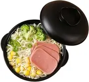 Microwave Noodle Bowl - Soup Bow Microwave Safe - Heat Resistant Ramen Maker Bowl, Large Capacity Noodle Bowl for Apartment, Offices, College Dorm