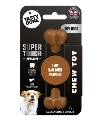 Tasty Bone Super Tough Lamb Bone - Toy Dogs