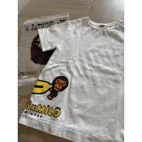 在飛比找蝦皮購物優惠-Bape 正品專櫃購入A bathing APE 白短袖聯名