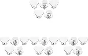 [Gatuida] 10pcs Nail Accessories Loops, Heart Supplies Studs Watch Loops Metal Design Trinkets Decorations Ring Delicate Decoration Rings Nails Charm Charms Compatible Decor Mm Silver