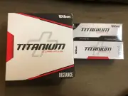 Wilson Titanium Core Plus 24 Golf Balls Lot