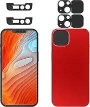 Privacy Cover Compatible for iPhone13 /iPhone 13 Mini with iPhone 13 Front Camera Cover,Protect Privacy and Security But Not Affect Facial Recognitionty But Not Affect Facial Recognition（2Pack）
