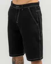 [Lucid] Lucid Men's Generator Walk Shorts in Black Size 30 30 Black