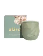 [al.ive body] Blackcurrant & Caribbean Wood Soy Candle