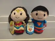 Hallmark Itty Bittys Wonder Woman Ltd Edition Superhero & Superman Lot