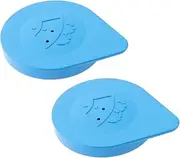 2Pcs Wiper Wash Reservoir Cap Windscreen Washer Bottle Cap 28913AX600 Compatible with Nissan Micra Note K12 E11 Car Windshield Reservoir Plastic Cover