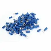115PCS SV2-4 16-14AWG InsulatedForkSpade Terminals Electrical Crimp Connector✦KD