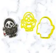 Screaming Face Scream Horror Cookie Cutters and Embossers Halloween