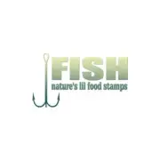 Fish Natures Food Stamps - Decal Sticker - Multiple Patterns & Sizes - ebn1678