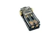 0 In Two 4 Gauge Out Mini ANL Fused Digital Volt Meter Power Distribution Block