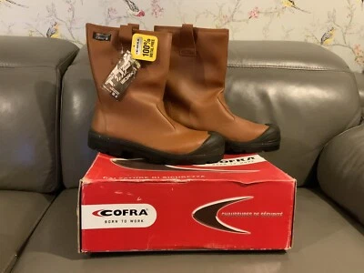 Cofra Liberia WORK Building Site Rigger Boots UK13 EU48 Scotch NIB