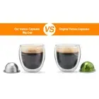 For Vertuoline/Delonghi Machines Stainless Steel Reusable Refillable Capsule Pod