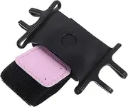 OKUMEYR Elastic Sports Phone Arm Bag Wristband Holder for Running Cycling Gym Workout 360 Degree Rotation Cell Phone Rack Secure Fit for Outdoor Activities