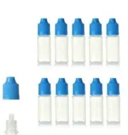 10 pcs 10ml Empty Dropper Squeezable Plastic Dropper Bottles Eye Dropper Bottle