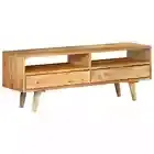 Rustic Solid Wood TV Cabinet Timber Entertainment Unit Table Stand Storage Shelf