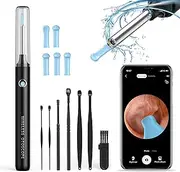Ear Wax Removal Tool, Hopefox Ear Cleaner Wax Removal, 1080P Ear Cleaner Camera with Anti-Dust Cover, Wireless Ear Camera Otoscope with Earwax Remover for iPhone, iPad & Android Smart Phones