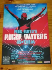 ROGER WATERS - 2018 Australia Tour - PINK FLOYD POSTER - LAMINATED - OFFICIAL!