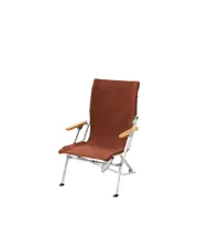 SNOW PEAK Low Beach Chair, Brown