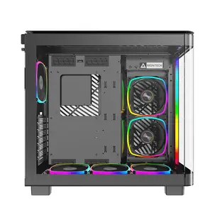 MONTECH 君主 KIN95 PRO 電腦 機殼 RGB 曲面玻璃 海景房 送風扇