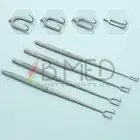 OR Grade Joseph Skin Hook Set 2 Prongs Sharp 2mm 5mm 7mm 10mm Plastic Surgery