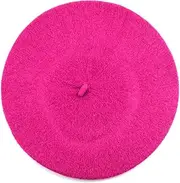 [NYFASHION101] French Style Lightweight Casual Classic Solid Color Wool