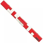 Powerglide Pool Snooker Billiard Deluxe Patchwork RED Cue Storage Carry Case