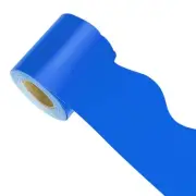 Bulletin Board Border, 32.8Ft x 2.24Inch Classroom Border Trim, Blue