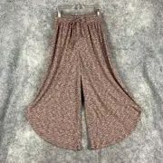 Daily Practice Anthropologie Wide-Leg Pant XS Space-Dyed Flouncy Lounge NWT $90