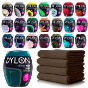 DYLON Machine Dye Pods 350g Various Colours for DIY Clothing Jeans Towels Fabric
