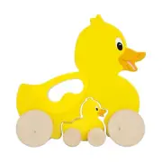 NEW SUNNYLIFE PUSH AND PULL TOY DUCKY