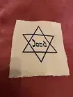 replica film prop theatre ww2 stars of david Holocaust Jewish Jood Dutch