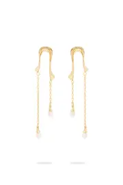 Faylinn Ribbon Drop Earring