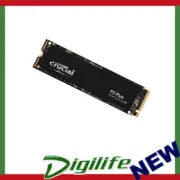 Crucial P3 4TB Gen3 NVMe SSD 3500/3000 MB/s R/W 800TBW 650K/700K IOPS 1.5M hrs