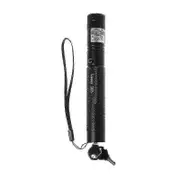 5mw 532nm 303 Green Laser Pointer Pen Lazer Light Adjustable Focus Visible Beam--black