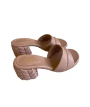 Logo thick heel muller shoes 37,40.5 Brown