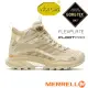 【MERRELL】送》女 款多功能防水透氣中筒登山健行鞋 GORE-TEX 登山鞋_卡其_ML037830