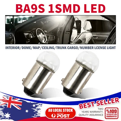 4x Canbus BA9S 5730 LED 1SMD White Car Side Wedge Light Lamp Bulb 2835 W5W (for: BMW)