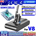 Sony Cells for Dyson V8 Battery SV10 V8 Absolute Animal Motorhead Vacuum 6800mAh