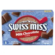 Swiss Miss Milk Chocolate Flavored Hot Cocoa Mix, 8 Count Hot Cocoa Mix Packets
