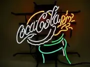Coca Cola Bottle 17"x14" Neon Sign Lamp Light Gift Show Wall Decor Shop Door EM