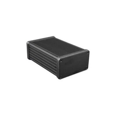 GA228283 1455K1201BK Hammond Extruded Enclosure Black