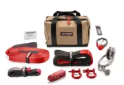 Factor 55 00475-01-MEDIUM Vehicle Recovery Kit Sawtooth Red -Medium