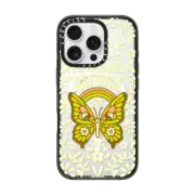 iPhone 16 Pro Impact Case MagSafe Compatible Positive Butterfly Affirmation