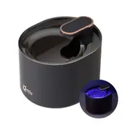 Qttie 3L Pet Water Fountain Cat Dog Automatic Electric Drinking Dispenser Filter - White/Navy