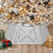 Christmas Tree Collar Hexagon Christmas Tree Ring 26" Fabric Collapsible Tree...